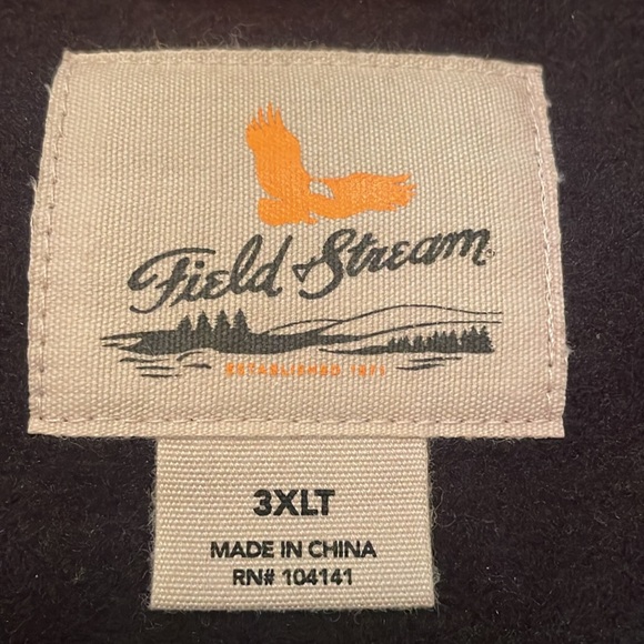 Field and Stream black pullover.  Big and Tall 3XLT - Picture 4 of 4